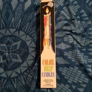 NIB COLOR DRIP CANDLES